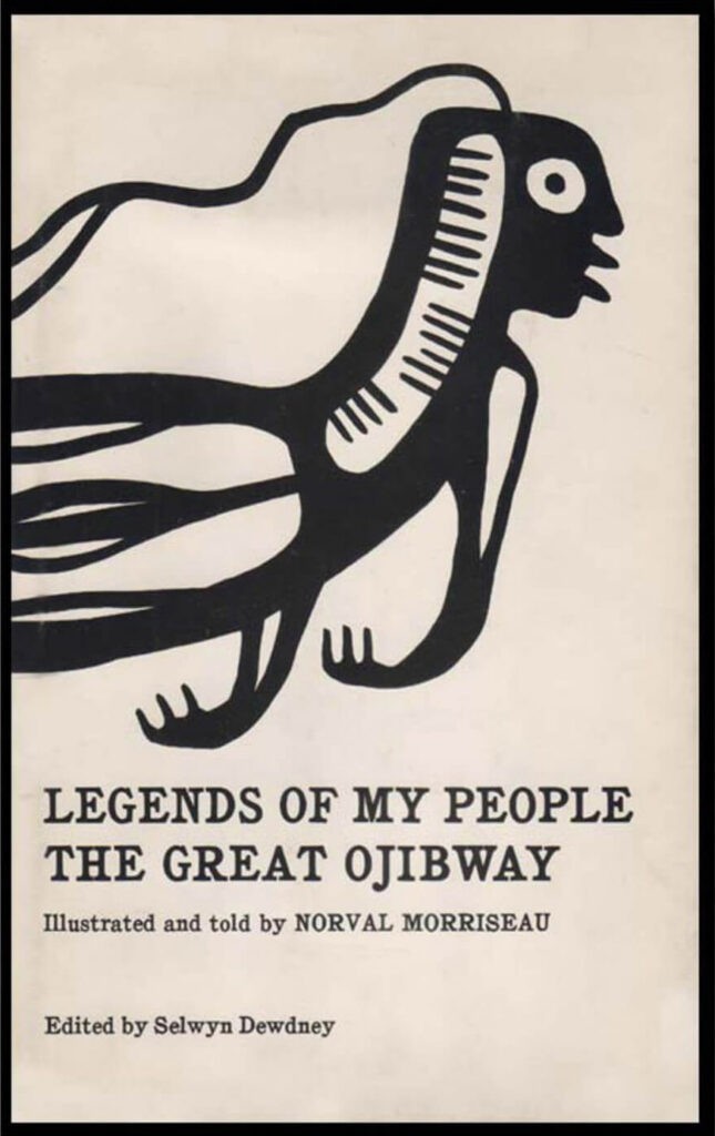cover of "legends of my people the great ojibway'